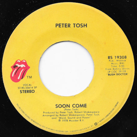 Soon Come / (You Got To Walk And) Don't Look Back