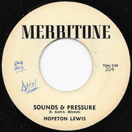 Sounds And Pressure / Take It Easy