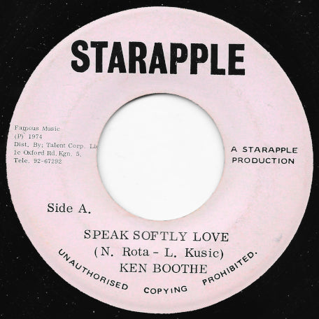 Speak Softly Love / Instrumental