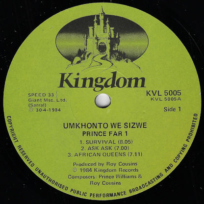 Umkhonto We Sizwe (Spear Of The Nation)