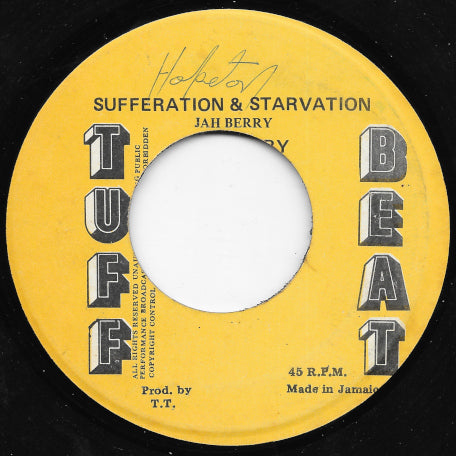 Sufferation And Starvation / Ver
