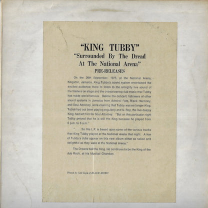 King Tubby Surrounded By The Dreads At The National Arena
