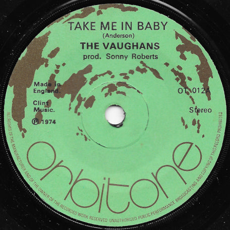 Take Me In Baby / Ver