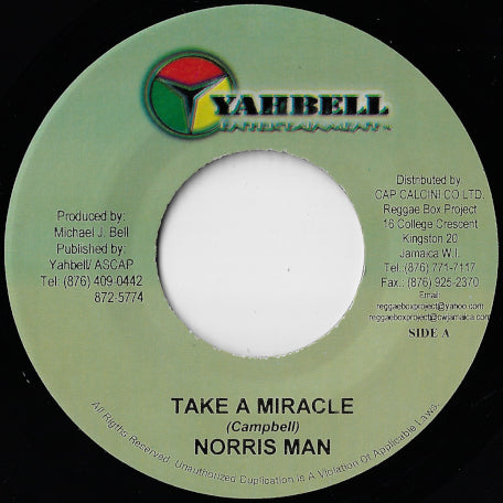 Take A Miracle / Fire And Rain Inst