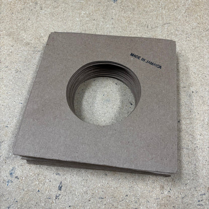 X25 7inch Taktical Brown Jamaican Made Sleeve Stamped Made In Jamaica