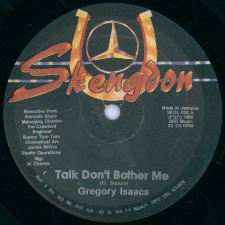 Talk Don't Bother Me / Talking Dub