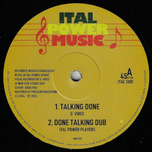 Talking Done / Done Talking Dub / Expired Connections / Dub Connections
