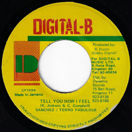 Tell You How I Feel / Ver