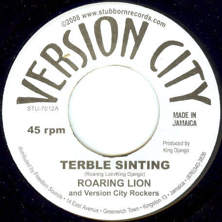 Terrible Sinting / Let There Be Dub (Ver 5)