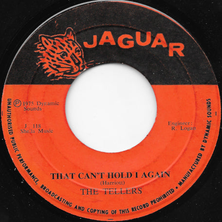 That Cant Hold I Again / Drugs In Dub