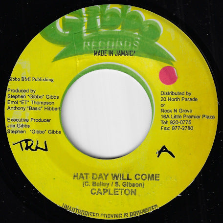 That Day Will Come / Hard Times Ver
