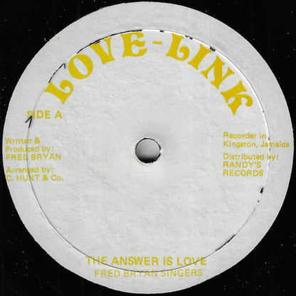 The Answer Is Love / Work It To The Top
