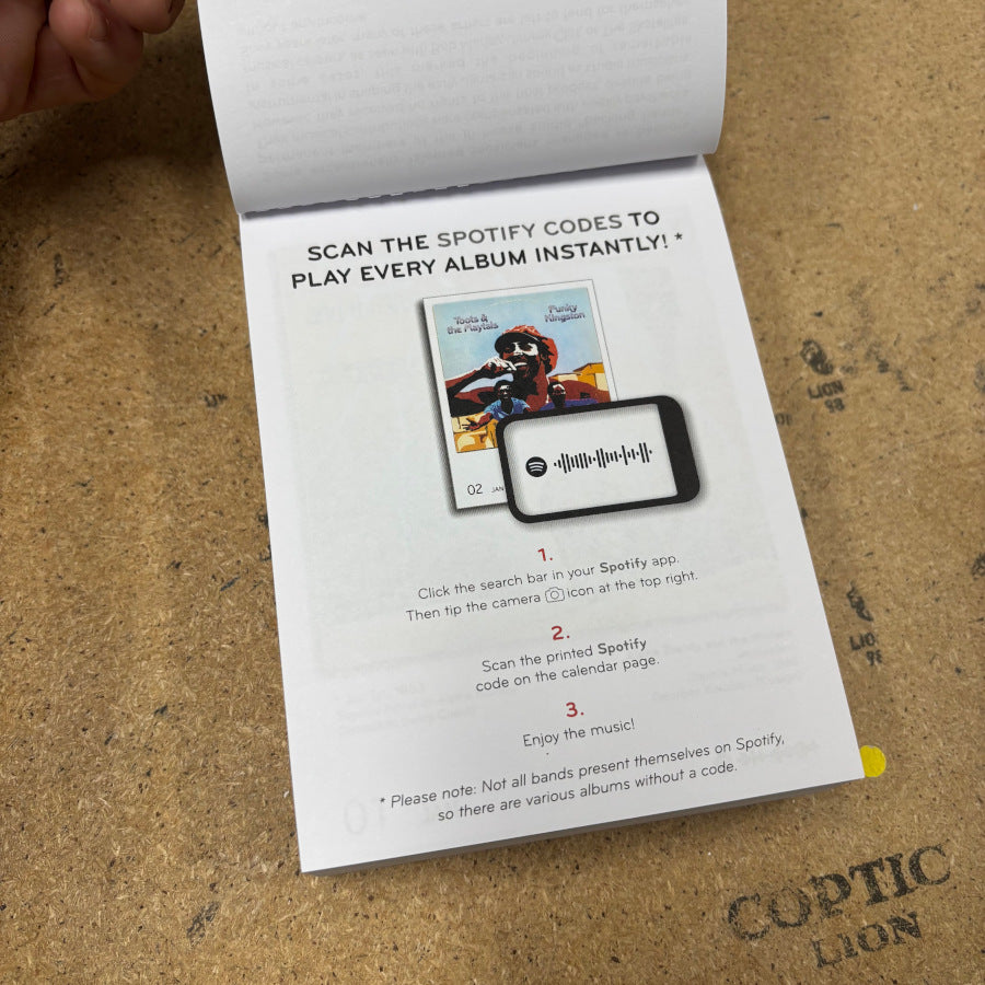 The Art Of Reggae Covers - Daily Calender