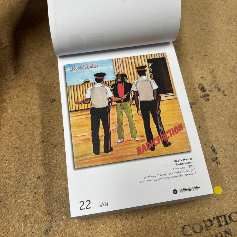 The Art Of Reggae Covers - Daily Calender