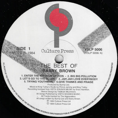 The Best Of Barry Brown