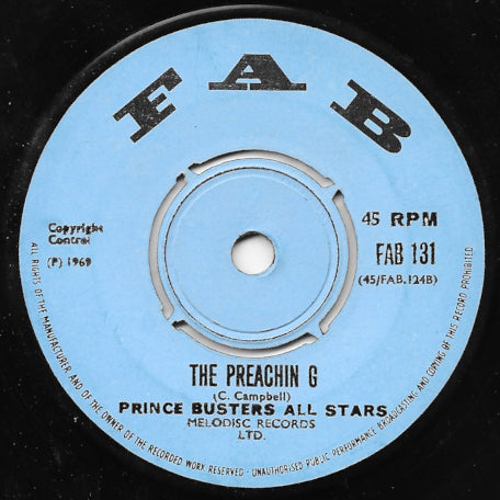 That's All / The Preaching G AKA The Sermon (Musically Fit)