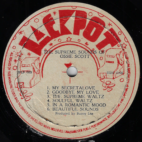The Supreme Sounds Of Ossie Scott