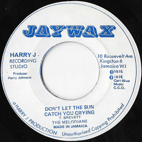 Dont Let The Sun Catch You Crying / Ver