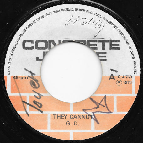 They Cannot / Ver