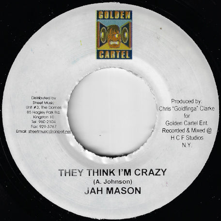 They Think Im Crazy / Pure Joy Rhythm