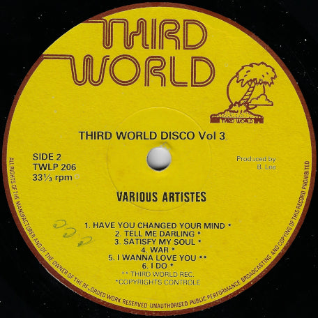 Third World Disco Vol 3