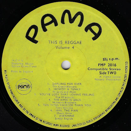 This Is Reggae Volume 4