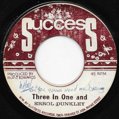 Three In One / One In Three