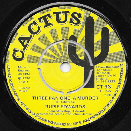 Three Pan One A Murder / Say A Prayer
