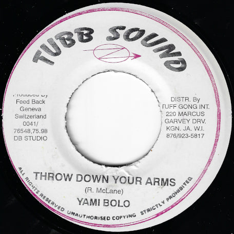 Throw Down Your Arms / Version Tribute For Eric F