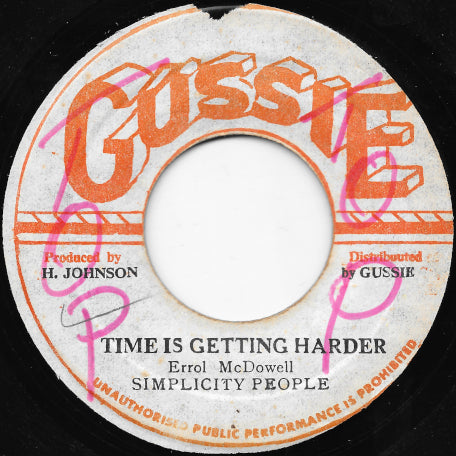 Time Is Getting Harder / Hardest Ver