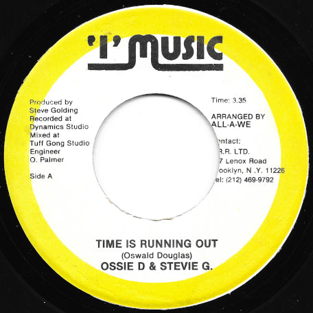 Time Is Running Out / Timing Style Ver