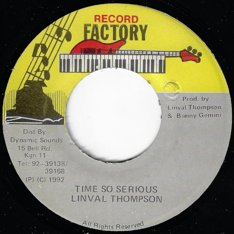 Time So Serious / Ver