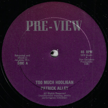 Too Much Hooligan / Ver