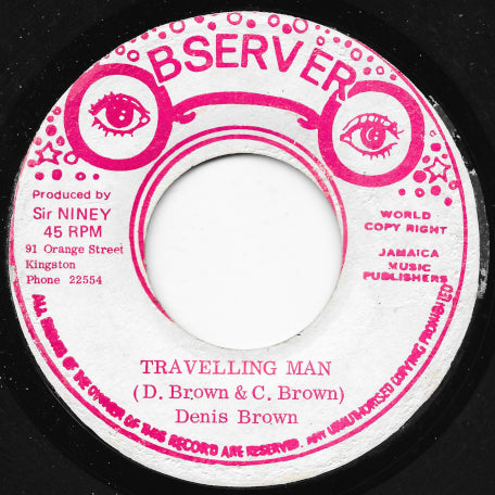 Travelling Man / Straight To Bunny Lee Head