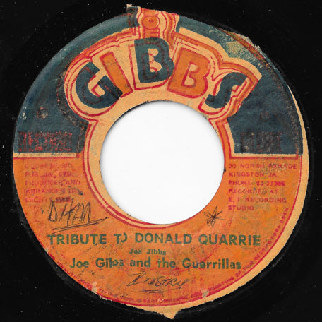 Tribute To Donald Quarrie / Quarrie Version