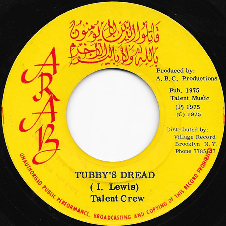 Come On Natty Dread / Tubbys Dread