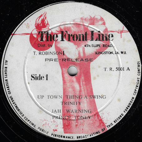 Up Town Thing A Swing / Jah Warning / Sea Of Love / Step It In A Africa