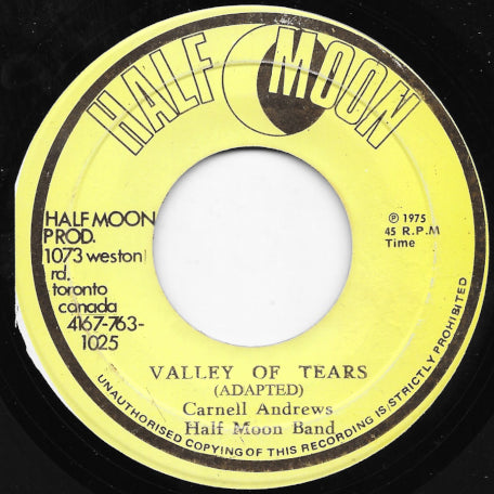 Valley Of Tears / Valley Rock