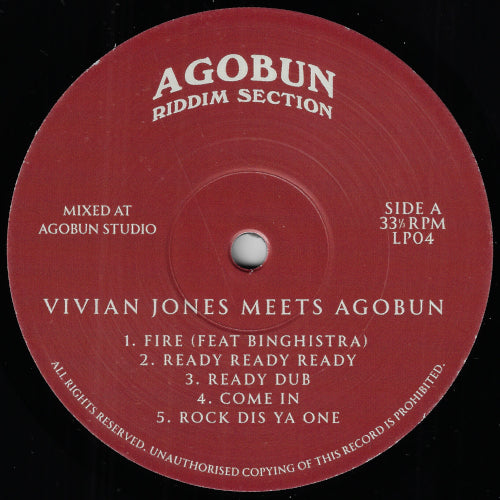 洋楽 Vivian Jones & Vocal Dub Incorporated Vivian Jones Meets Agobun – Lion Vibes
