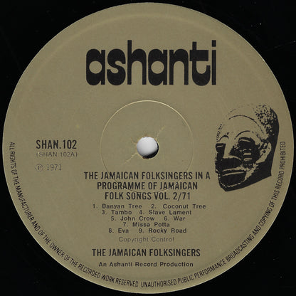 The Jamaican Folksingers In A Programme Of Jamaican Folk Songs Vol 2 / 71