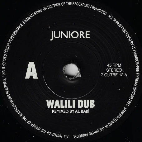 Walili Dub / Tes Cheveux (Version Instrumentale)