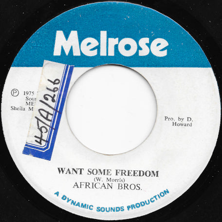 Want Some Freedom / Ver