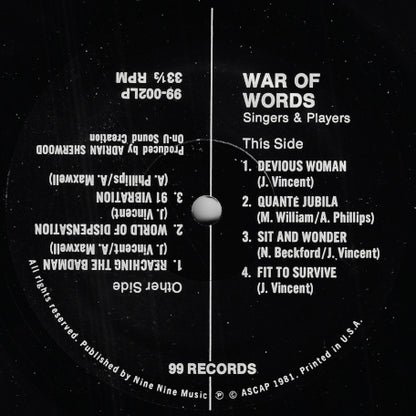 War Of Words