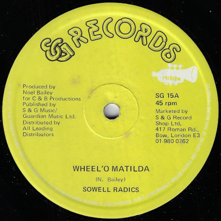 Wheel O Matilda / Rub This Ya One Ya