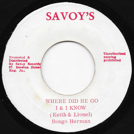 Where Did He Go I And I Know / Tribute To Vietnam Ver