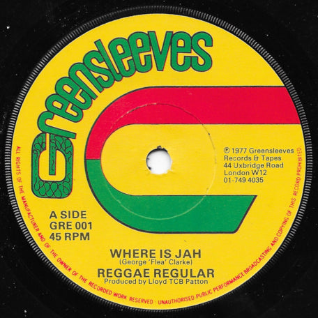 Where Is Jah / Jah Is Here
