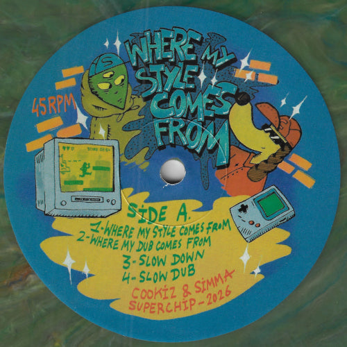 Where My Style Comes From / Where My Dub Comes From / Slow Down / Slow Dub / Rub A Dub Riddim Burn / Higher Dubbing