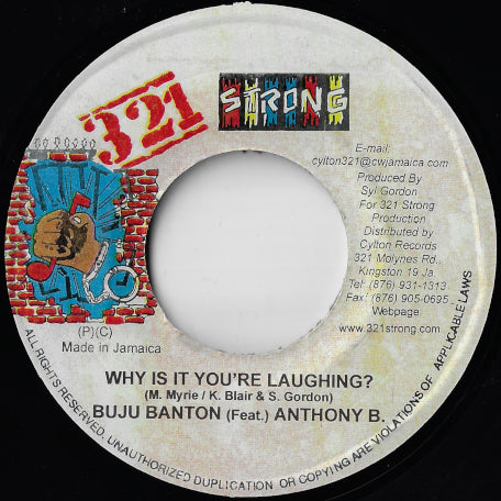 Why Is it Youre Laughing / Journalist Rhythm