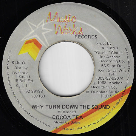 Why Turn Down The Sound / Ver