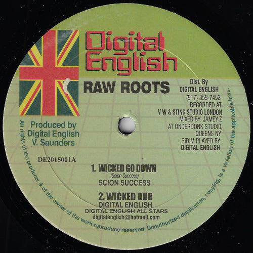 Wicked Go Down / Wicked Dub / Hot A Fire / Limited Roots / Unlimited Dub